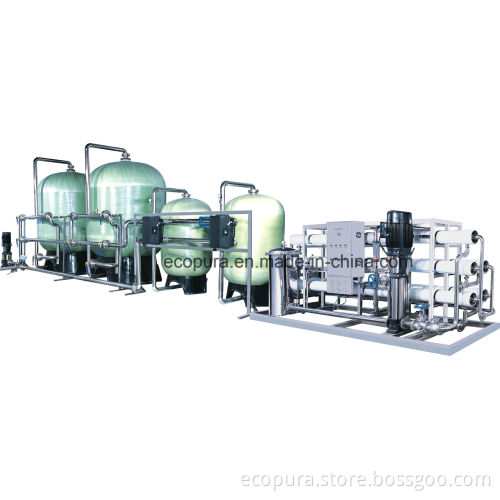 Reverse Osmosis Water Treatment Equipment / Water Treatment Plant (25, 000L/H)